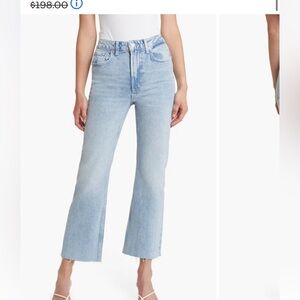 Rails Denim Sunset High Waist Crop Flare Jeans